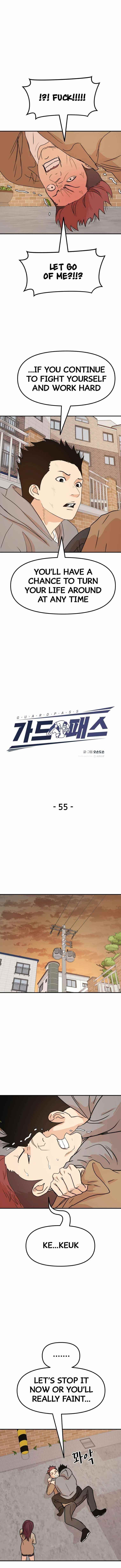 Guard Pass Chapter 55 - Page 3 in English