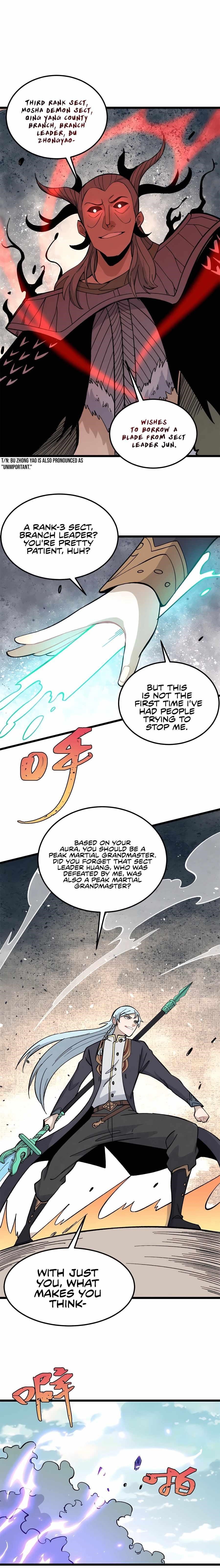 All Hail The Sect Leader Chapter 176 - Page 12 in English