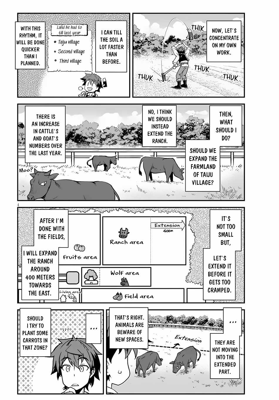 ISEKAI NONBIRI NOUKA Chapter 212 - Page 4 in English