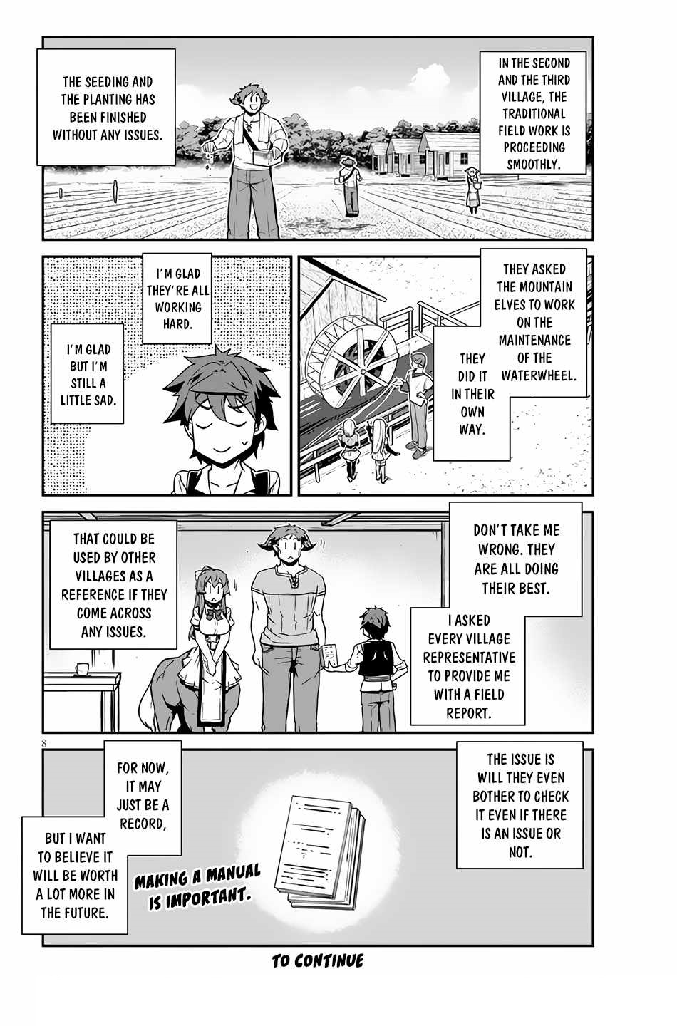 ISEKAI NONBIRI NOUKA Chapter 212 - Page 8 in English