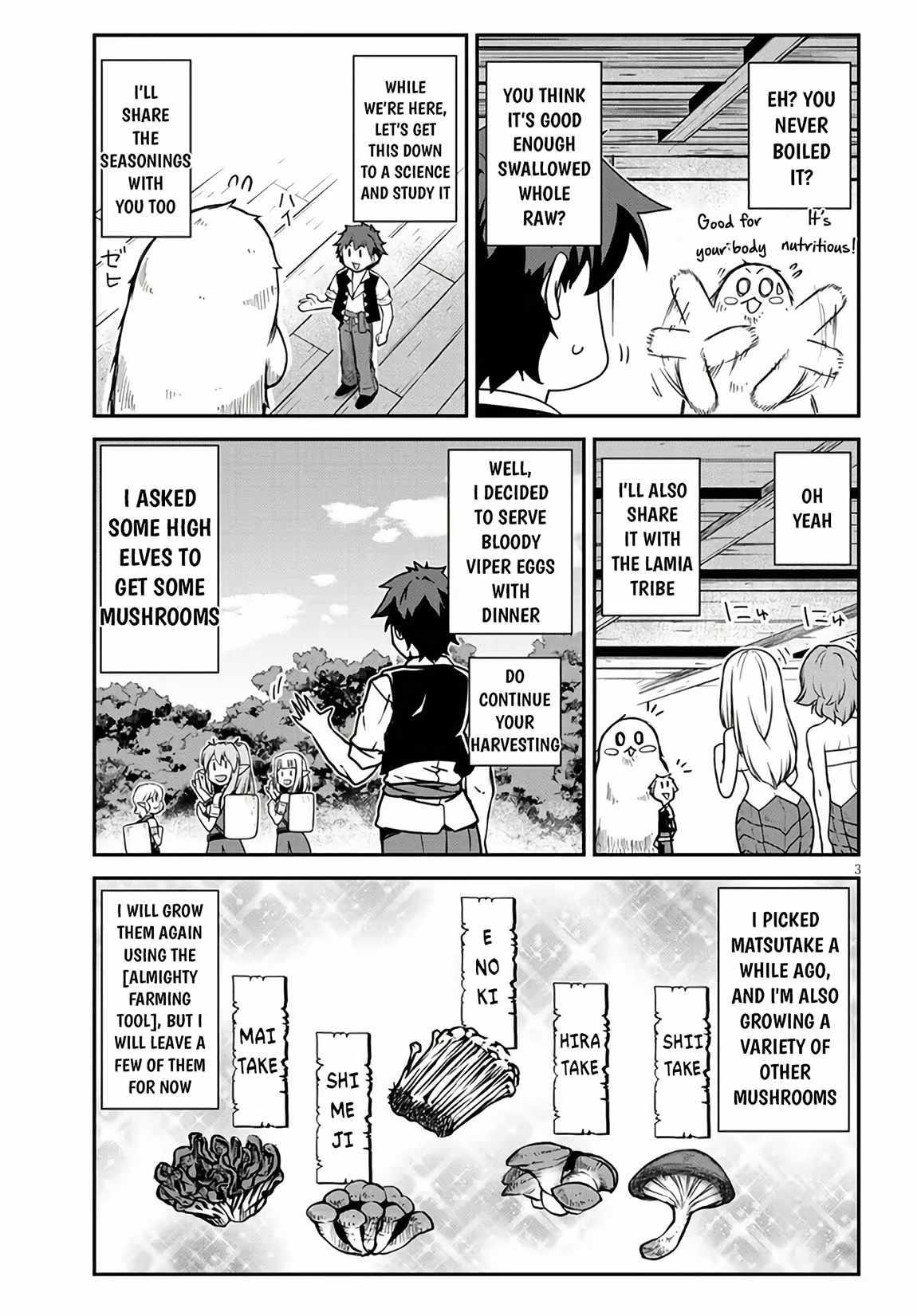 ISEKAI NONBIRI NOUKA Chapter 258 - Page 3 in English