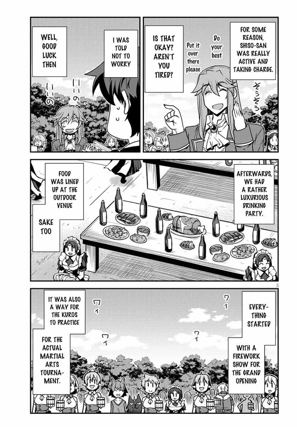ISEKAI NONBIRI NOUKA Chapter 259 - Page 5 in English