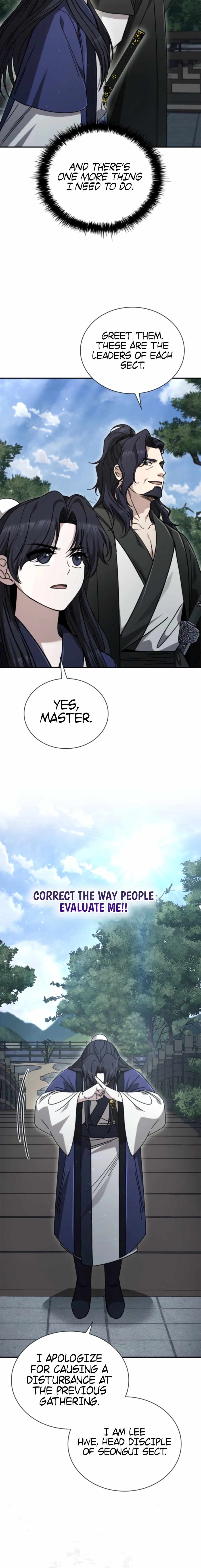 First Senior Disciple Lee Hwi Chapter 18 - Page 10 in English