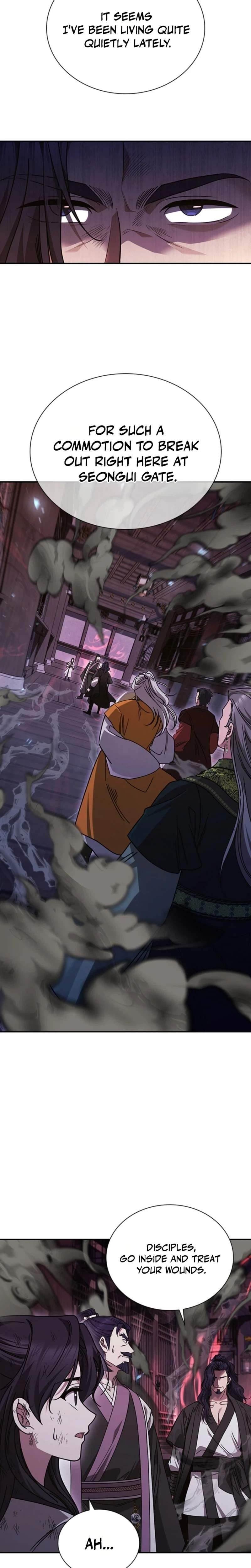 First Senior Disciple Lee Hwi Chapter 6 - Page 23 in English