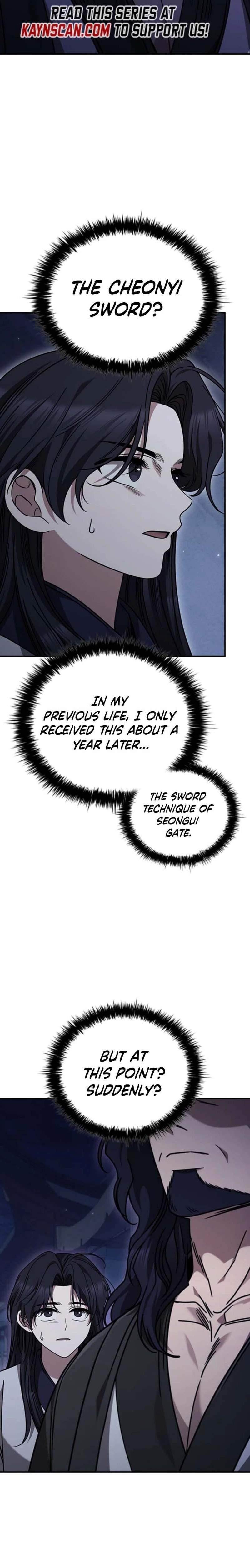 First Senior Disciple Lee Hwi Chapter 8 - Page 27 in English