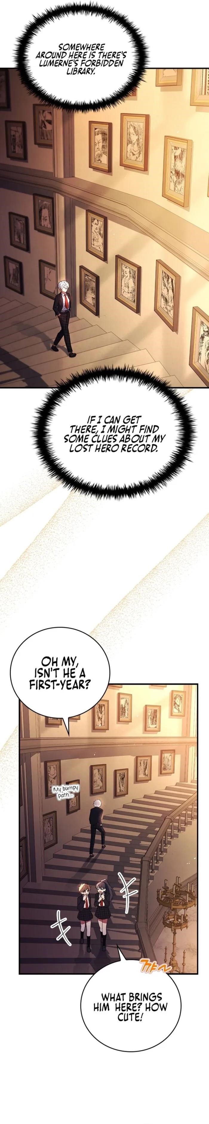 Legendary Hero Is an Academy Honors Student Chapter 21 - Page 23 in English