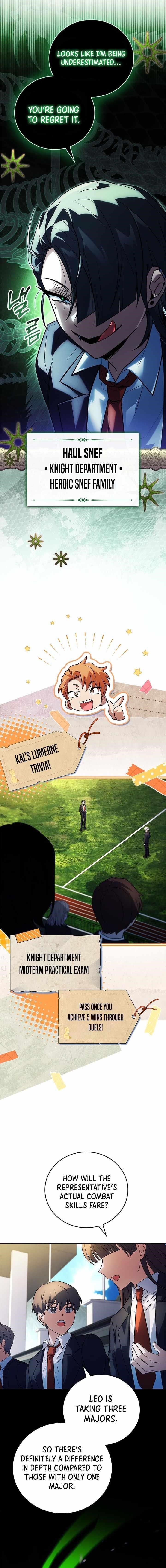 Legendary Hero Is an Academy Honors Student Chapter 22 - Page 9 in English