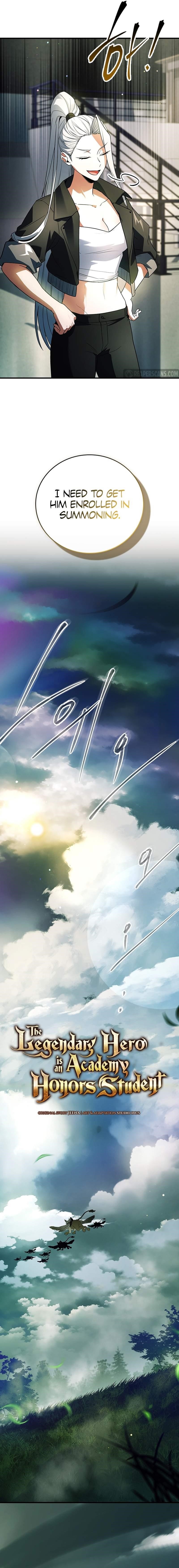 Legendary Hero Is an Academy Honors Student Chapter 25 - Page 3 in English