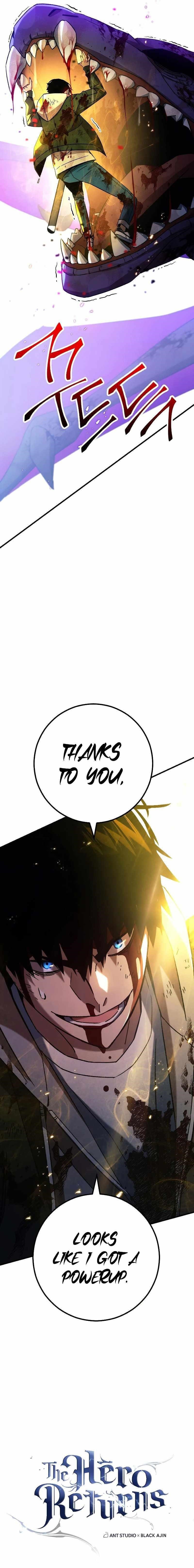 The Hero Returns Chapter 45 - Page 11 in English