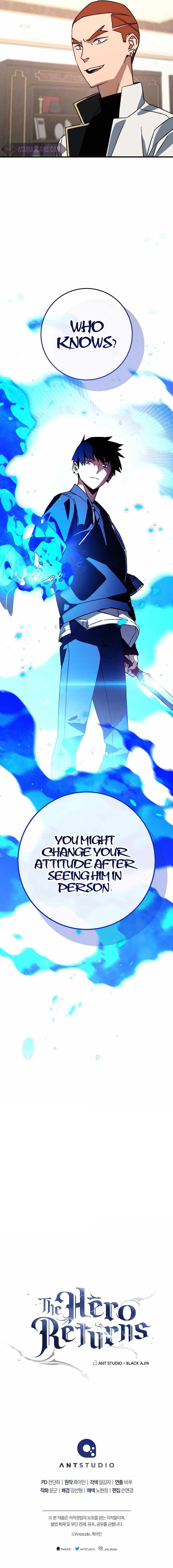 The Hero Returns Chapter 64 - Page 9 in English