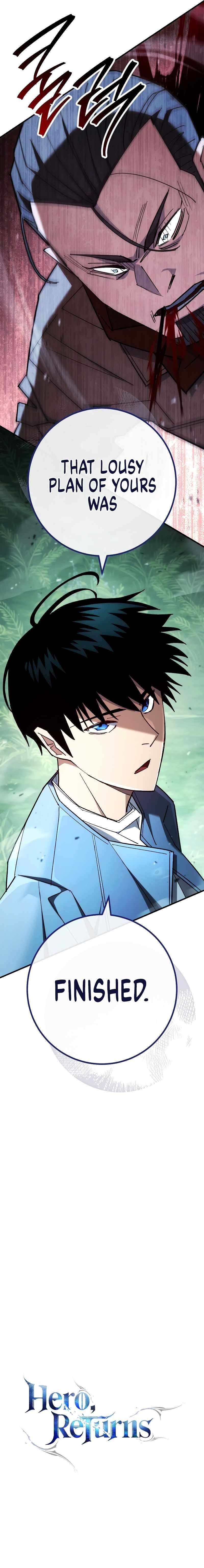 The Hero Returns Chapter 81 - Page 20 in English