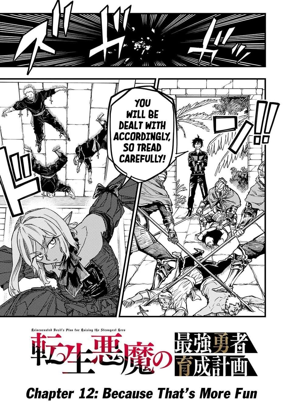 Reincarnated Devil’s Plan For Raising the Strongest Hero Chapter 12 - Page 5 in English