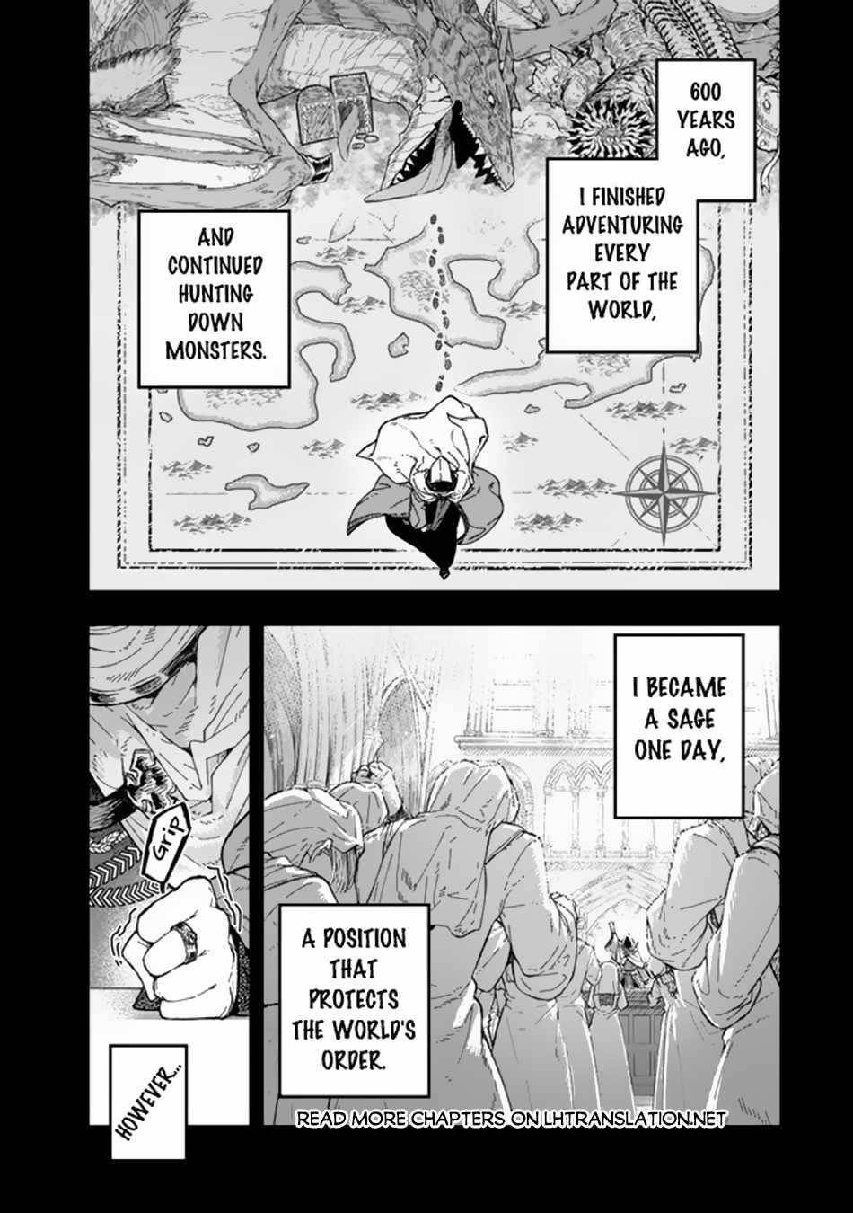 Gomi Ika da to Tsuihousareta Shounin, Jitsu wa Zensei Kensha desu Chapter 1 - Page 44 in English
