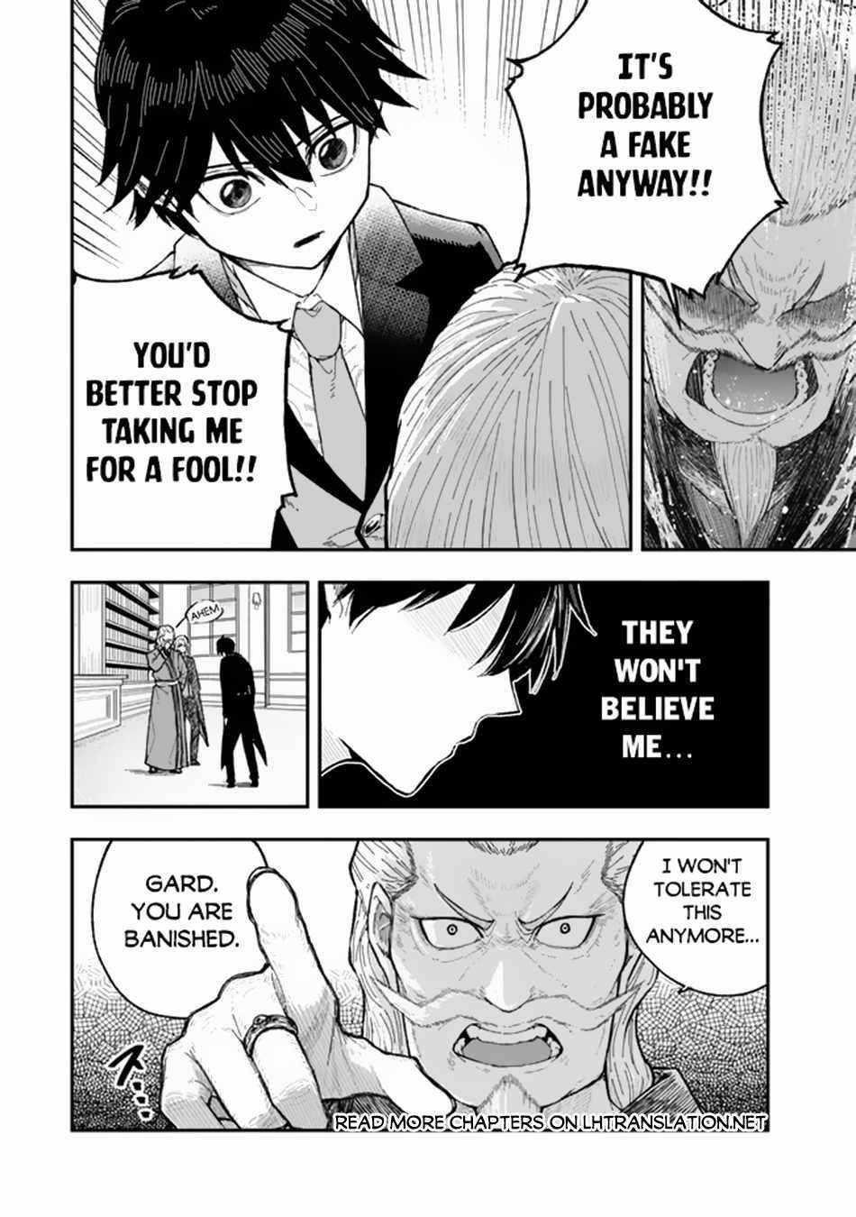 Gomi Ika da to Tsuihousareta Shounin, Jitsu wa Zensei Kensha desu Chapter 1 - Page 9 in English