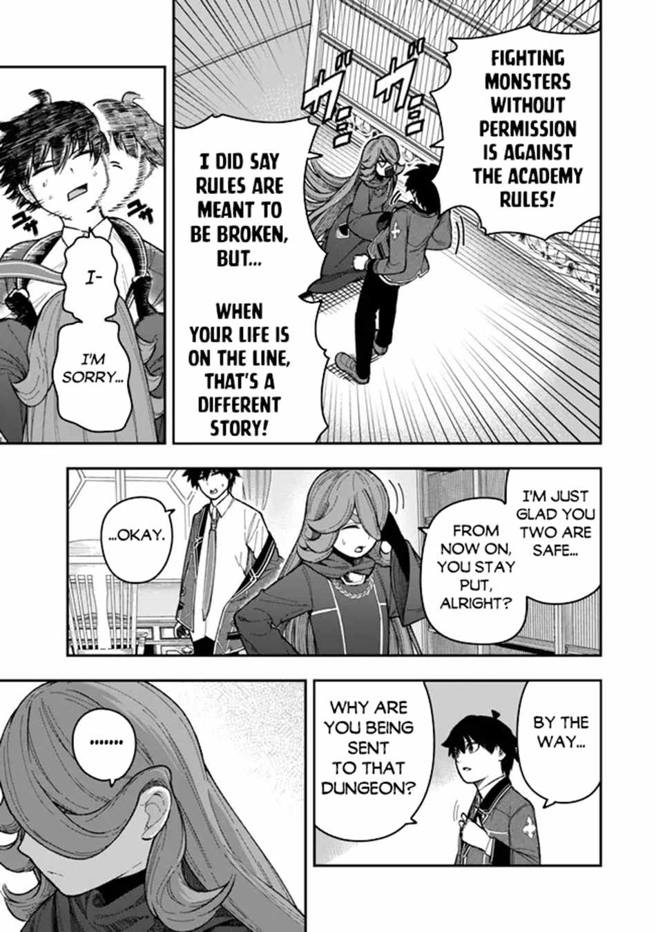 Gomi Ika da to Tsuihousareta Shounin, Jitsu wa Zensei Kensha desu Chapter 10.2 - Page 6 in English