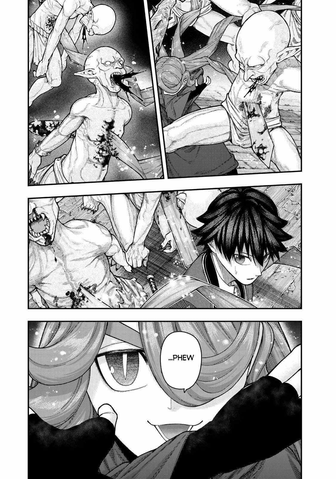 Gomi Ika da to Tsuihousareta Shounin, Jitsu wa Zensei Kensha desu Chapter 11.1 - Page 16 in English
