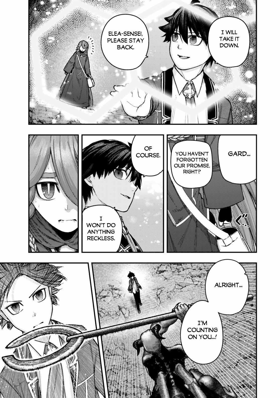 Gomi Ika da to Tsuihousareta Shounin, Jitsu wa Zensei Kensha desu Chapter 11.2 - Page 12 in English
