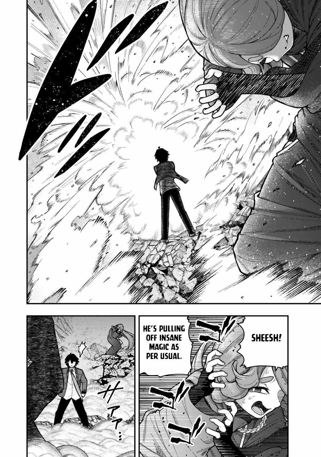 Gomi Ika da to Tsuihousareta Shounin, Jitsu wa Zensei Kensha desu Chapter 11.2 - Page 18 in English