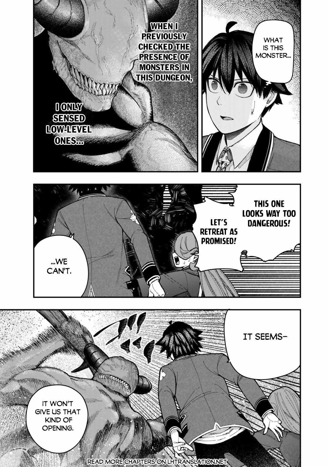Gomi Ika da to Tsuihousareta Shounin, Jitsu wa Zensei Kensha desu Chapter 11.2 - Page 8 in English