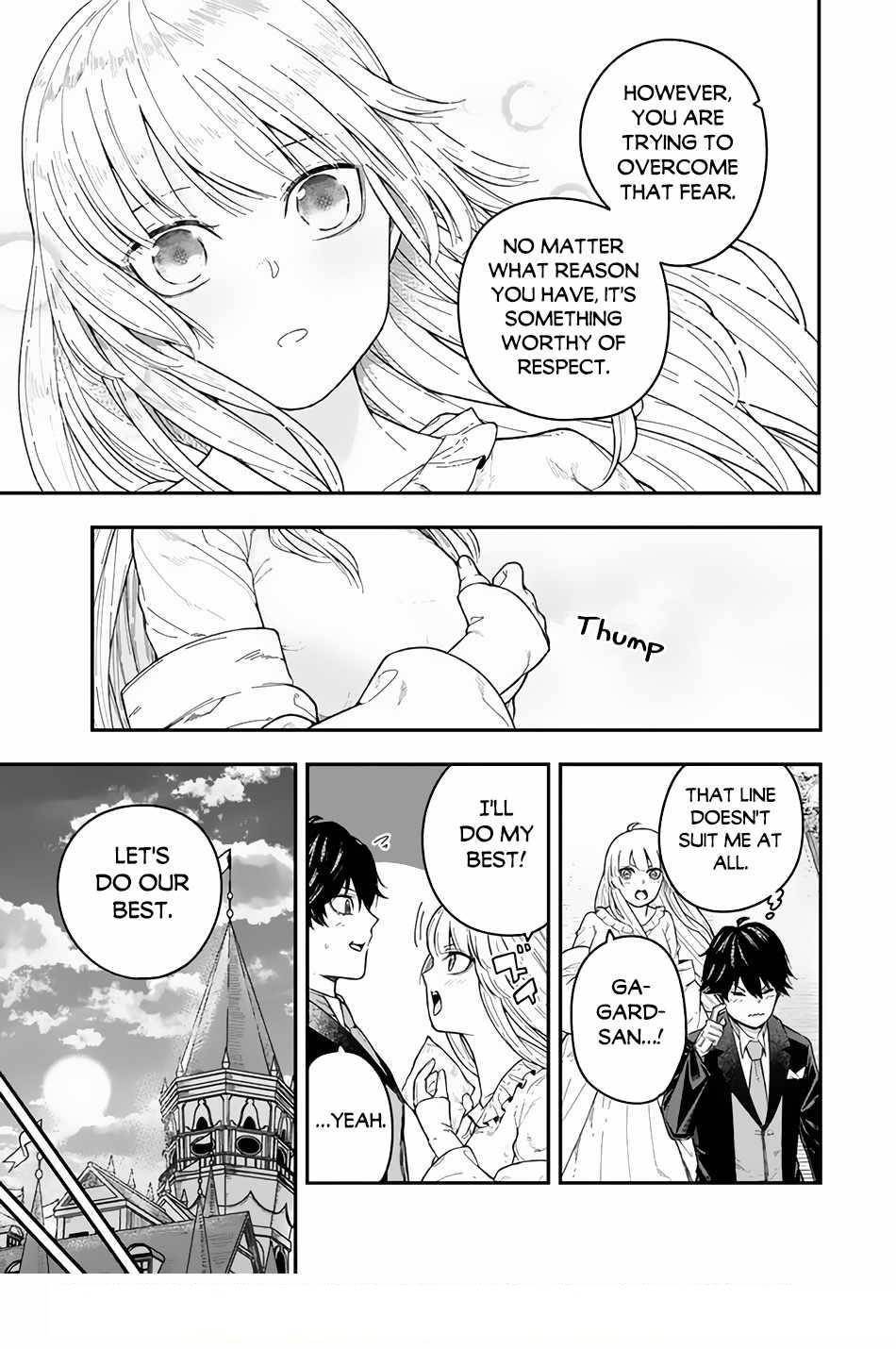 Gomi Ika da to Tsuihousareta Shounin, Jitsu wa Zensei Kensha desu Chapter 2.1 - Page 15 in English