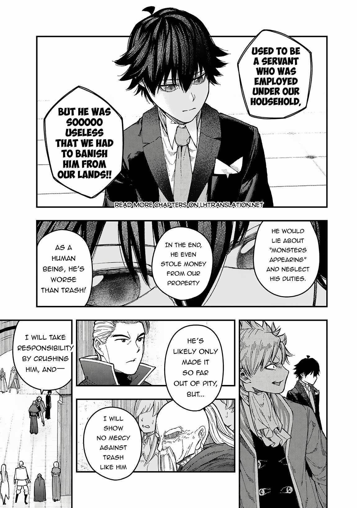 Gomi Ika da to Tsuihousareta Shounin, Jitsu wa Zensei Kensha desu Chapter 4.1 - Page 15 in English