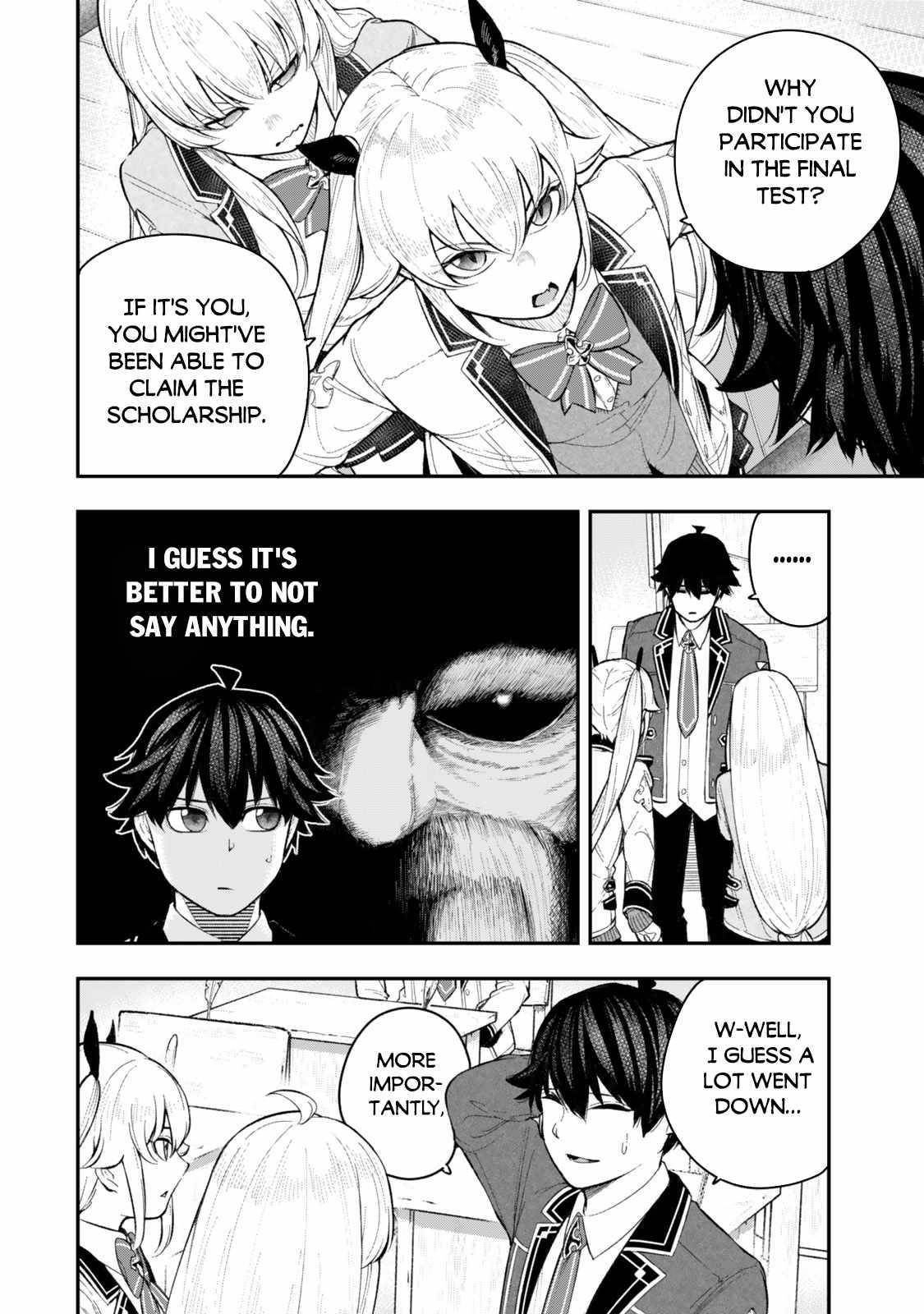 Gomi Ika da to Tsuihousareta Shounin, Jitsu wa Zensei Kensha desu Chapter 5.1 - Page 12 in English