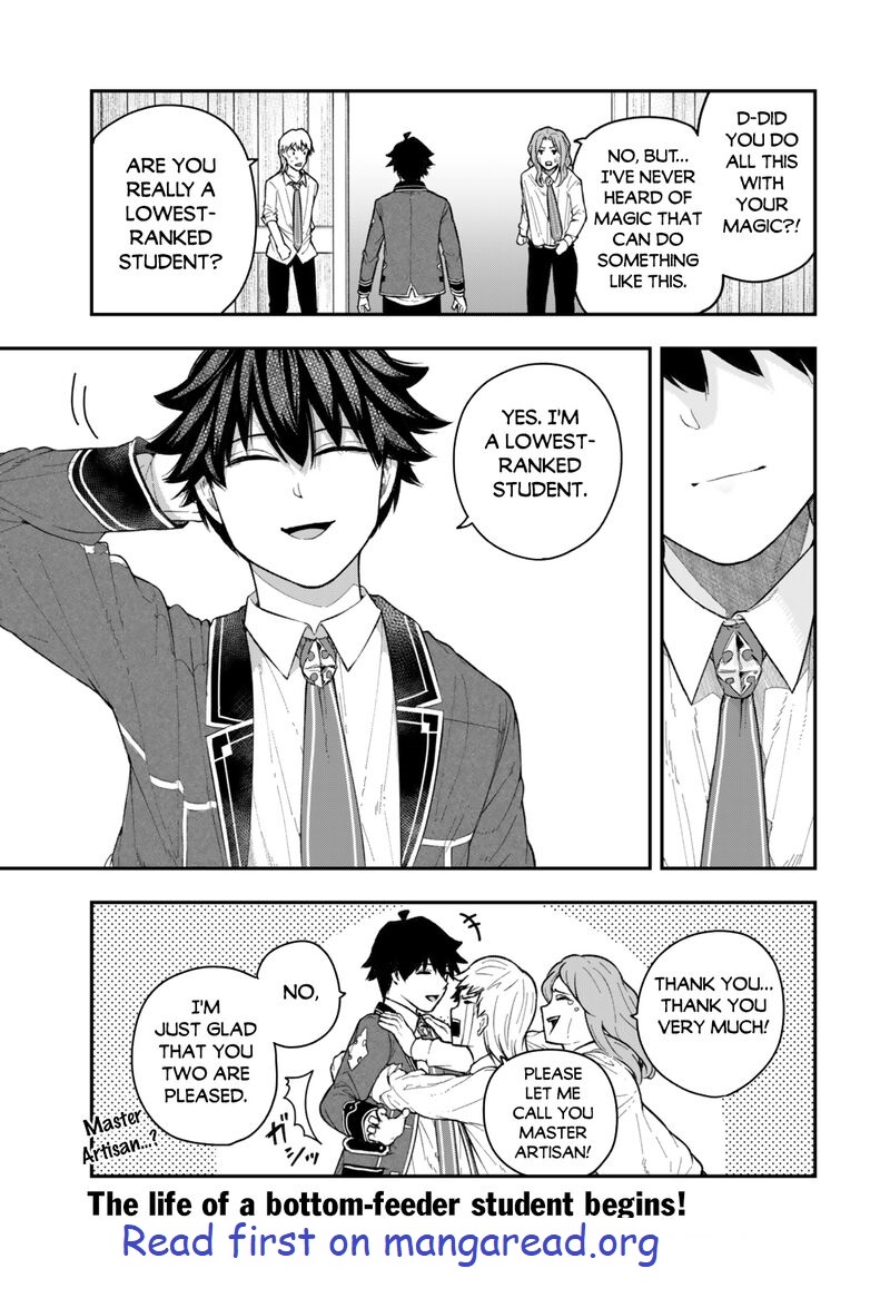 Gomi Ika da to Tsuihousareta Shounin, Jitsu wa Zensei Kensha desu Chapter 5.3 - Page 14 in English