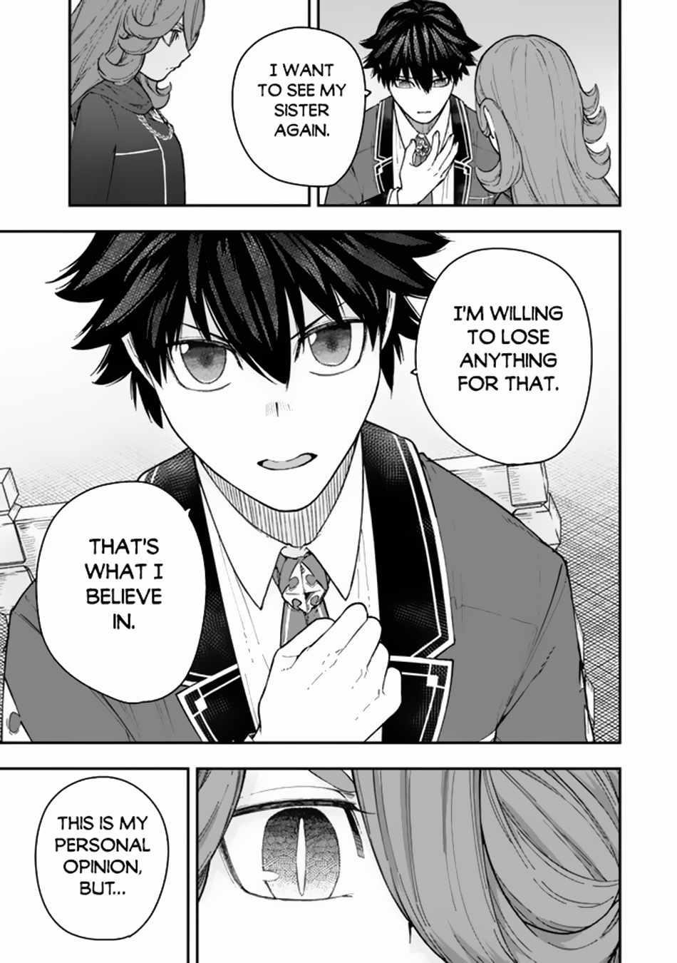 Gomi Ika da to Tsuihousareta Shounin, Jitsu wa Zensei Kensha desu Chapter 7.1 - Page 11 in English