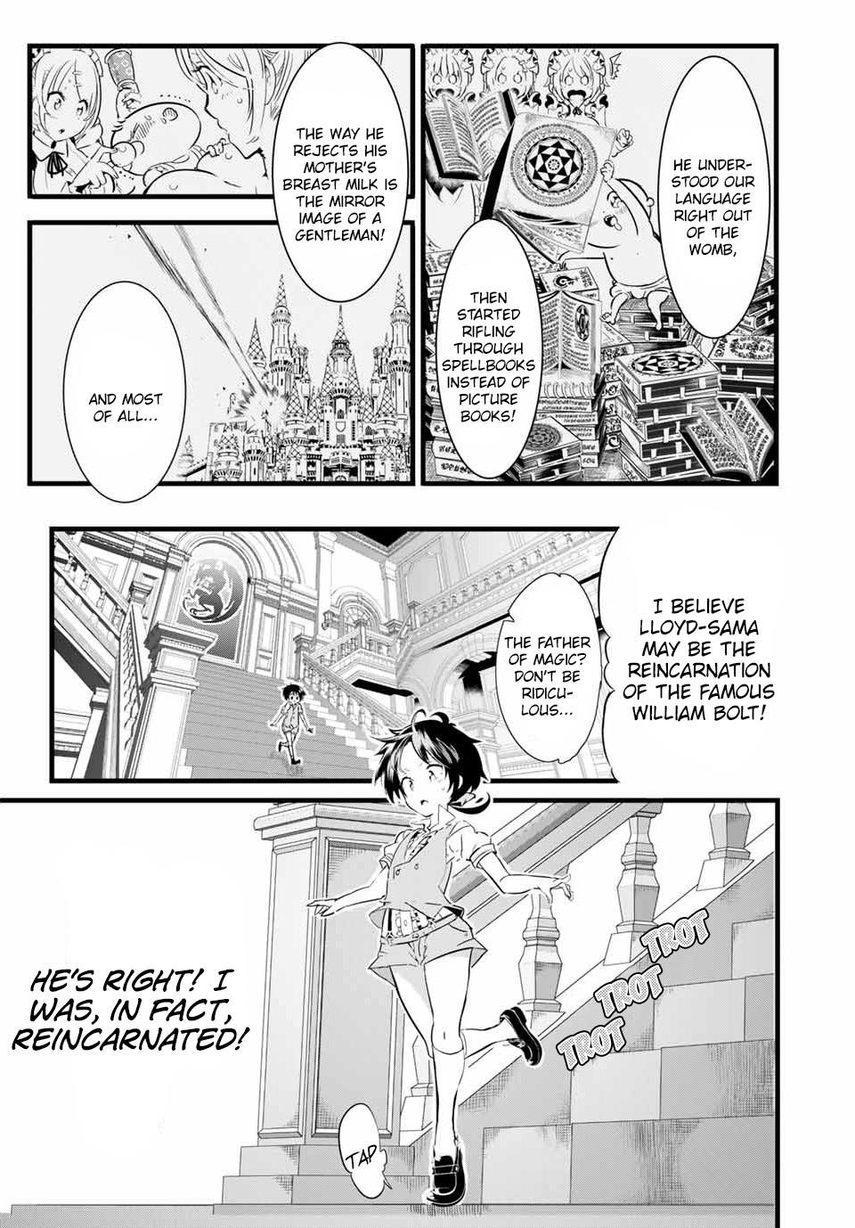 I Was Reincarnated as the 7th Prince so I Will Perfect My Magic as I Please Chapter 1 - Page 12 in English