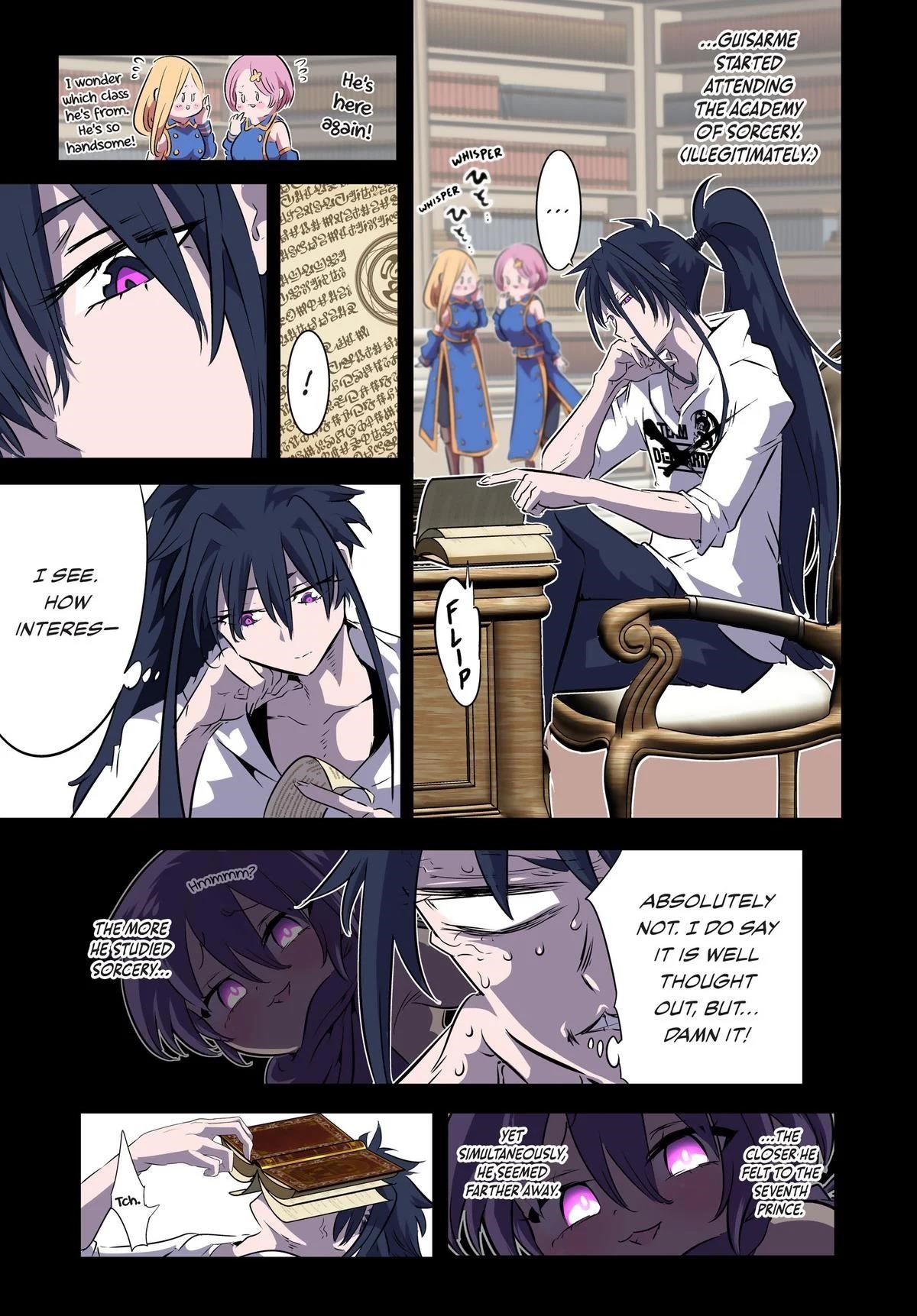 I Was Reincarnated as the 7th Prince so I Will Perfect My Magic as I Please Chapter 186 - Page 6 in English