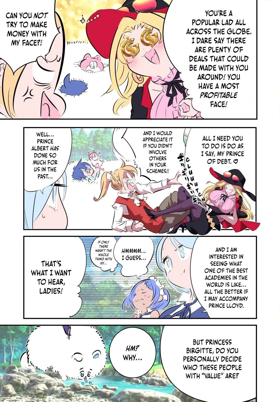 I Was Reincarnated as the 7th Prince so I Will Perfect My Magic as I Please Chapter 215 - Page 3 in English