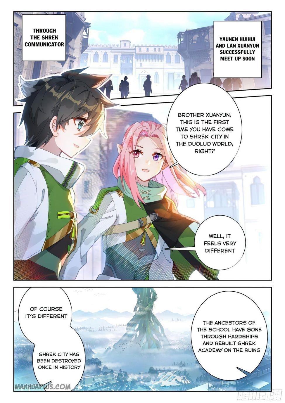 Soul Land 4 โ The Ultimate Combat Chapter 171 - Page 1 in English