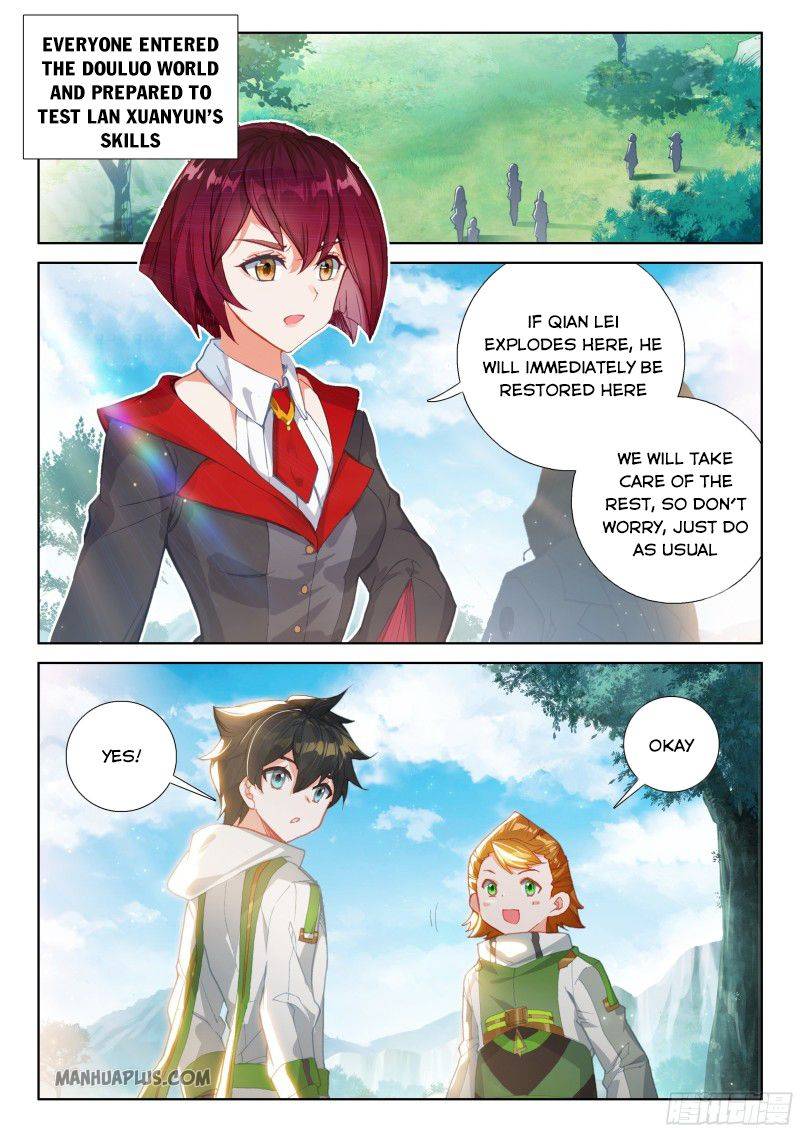 Soul Land 4 โ The Ultimate Combat Chapter 189 - Page 1 in English