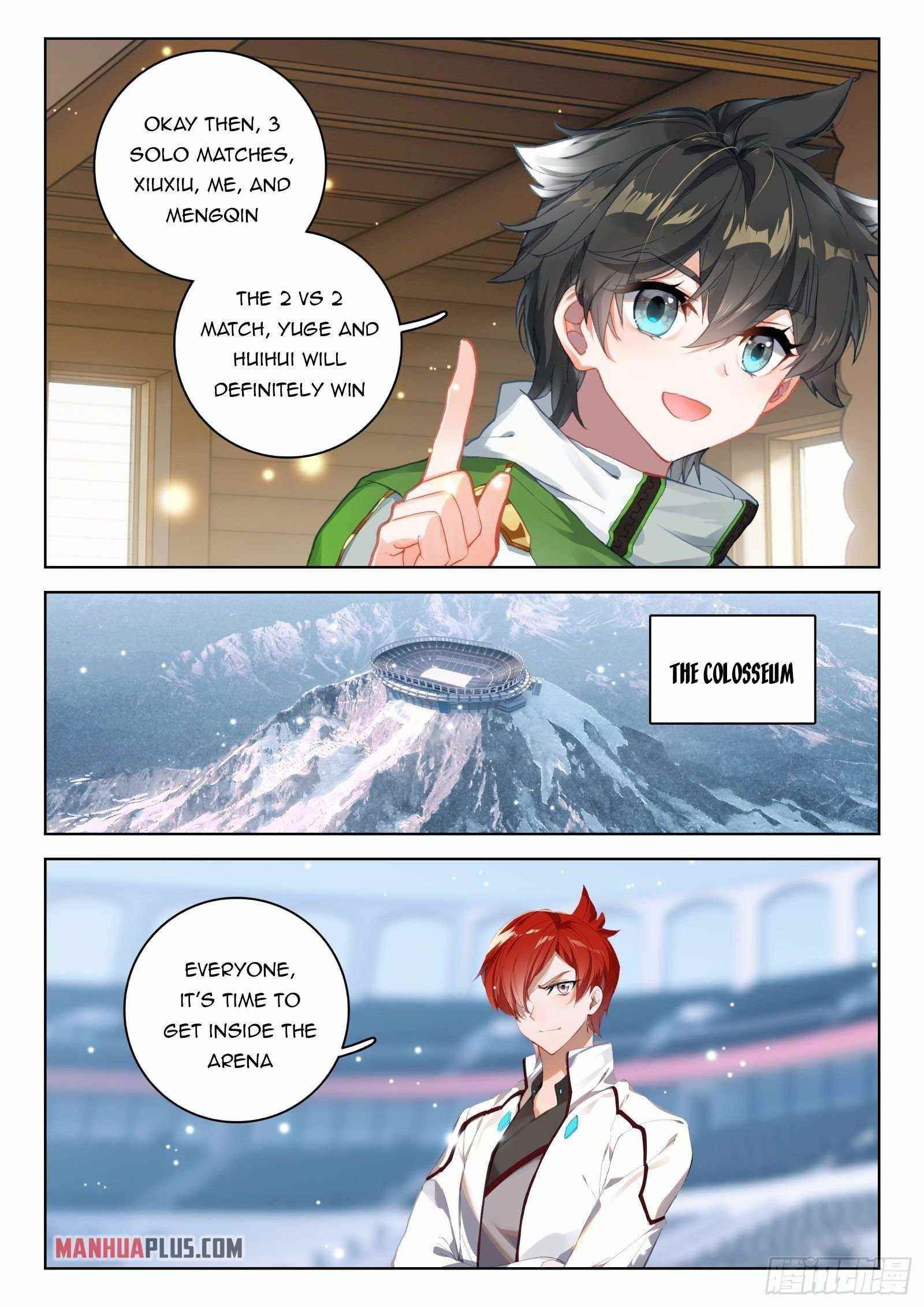 Soul Land 4 โ The Ultimate Combat Chapter 329.5 - Page 3 in English