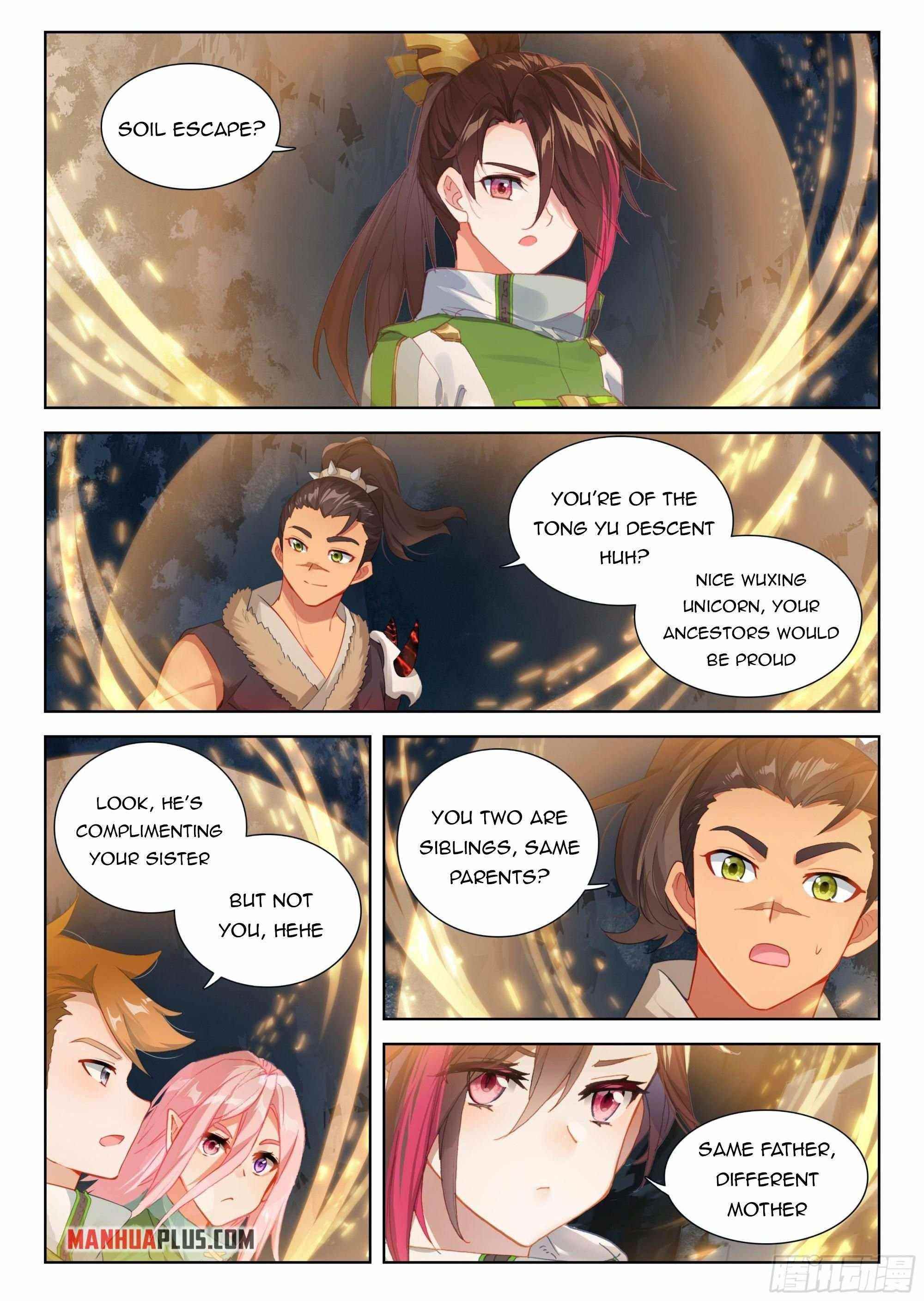 Soul Land 4 โ The Ultimate Combat Chapter 339.5 - Page 1 in English