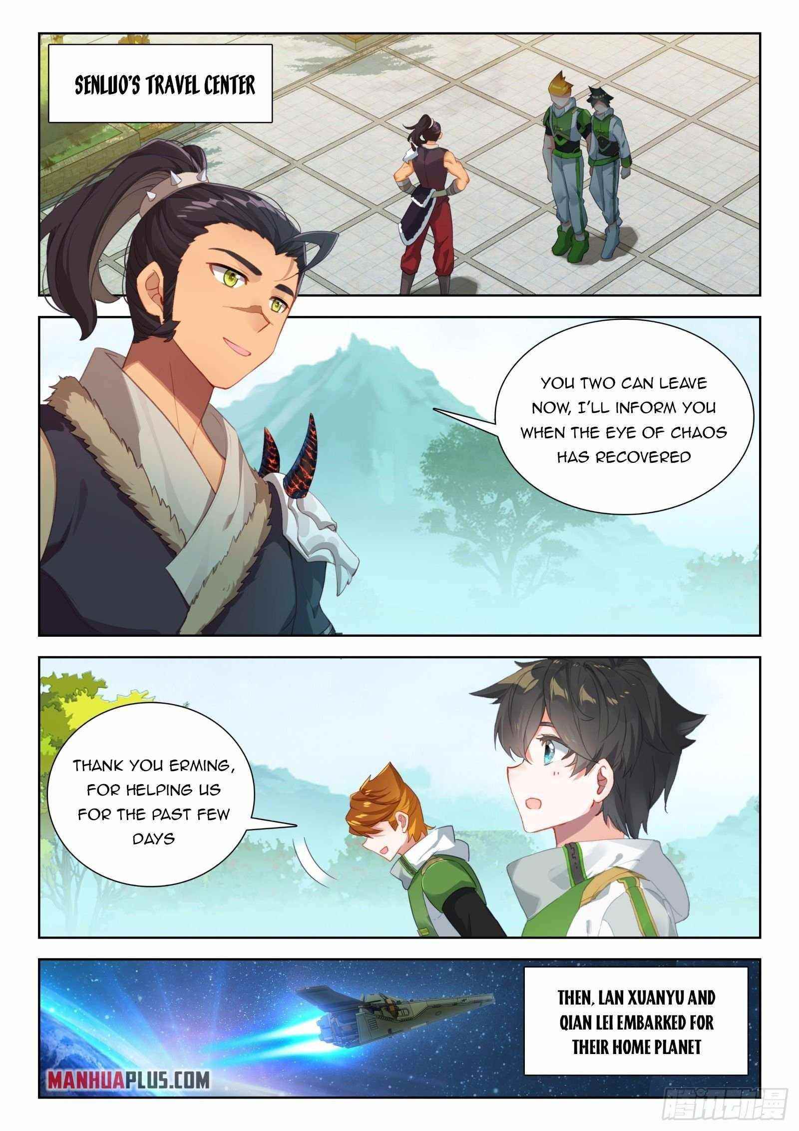 Soul Land 4 โ The Ultimate Combat Chapter 342 - Page 1 in English