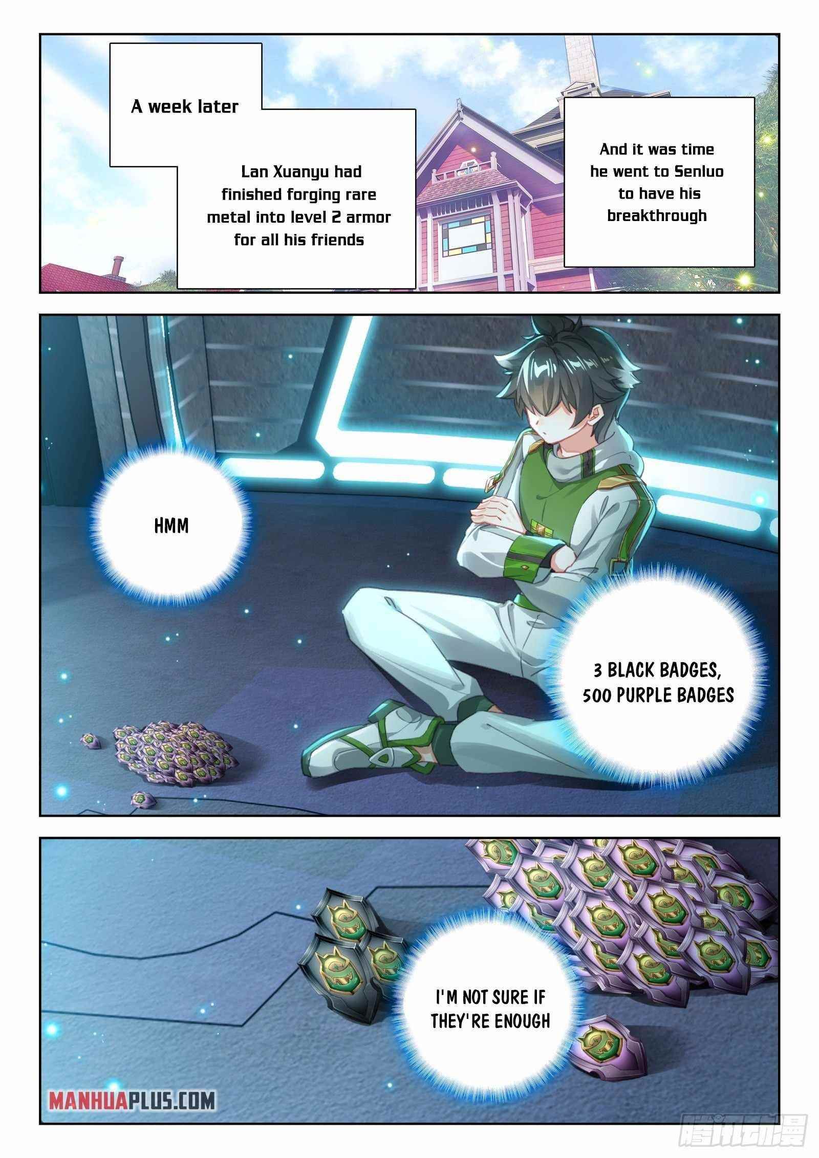 Soul Land 4 โ The Ultimate Combat Chapter 349 - Page 1 in English