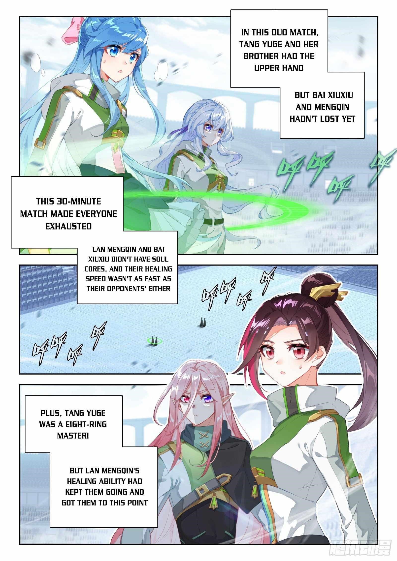 Soul Land 4 โ The Ultimate Combat Chapter 355 - Page 1 in English