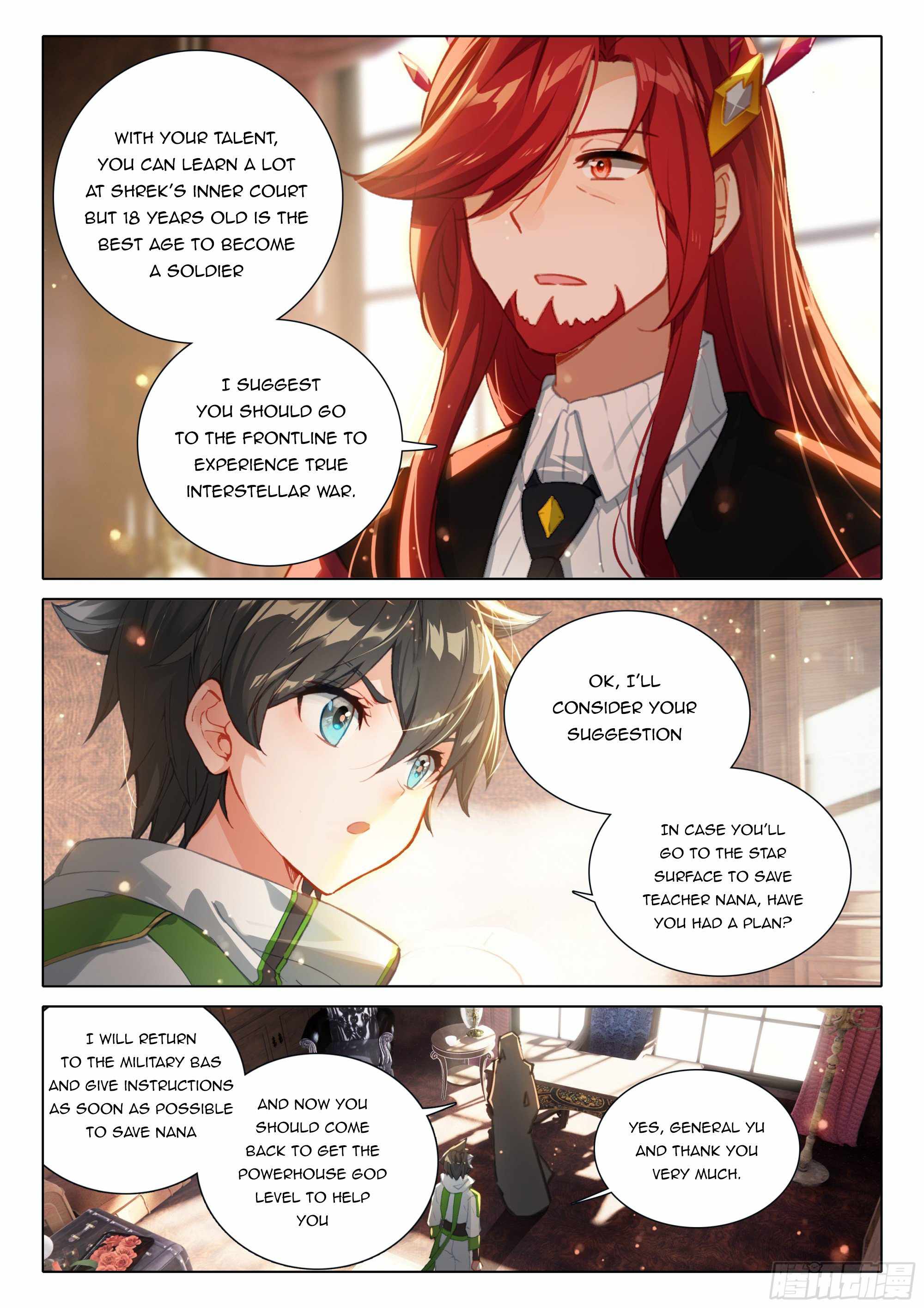 Soul Land 4 โ The Ultimate Combat Chapter 394.5 - Page 3 in English