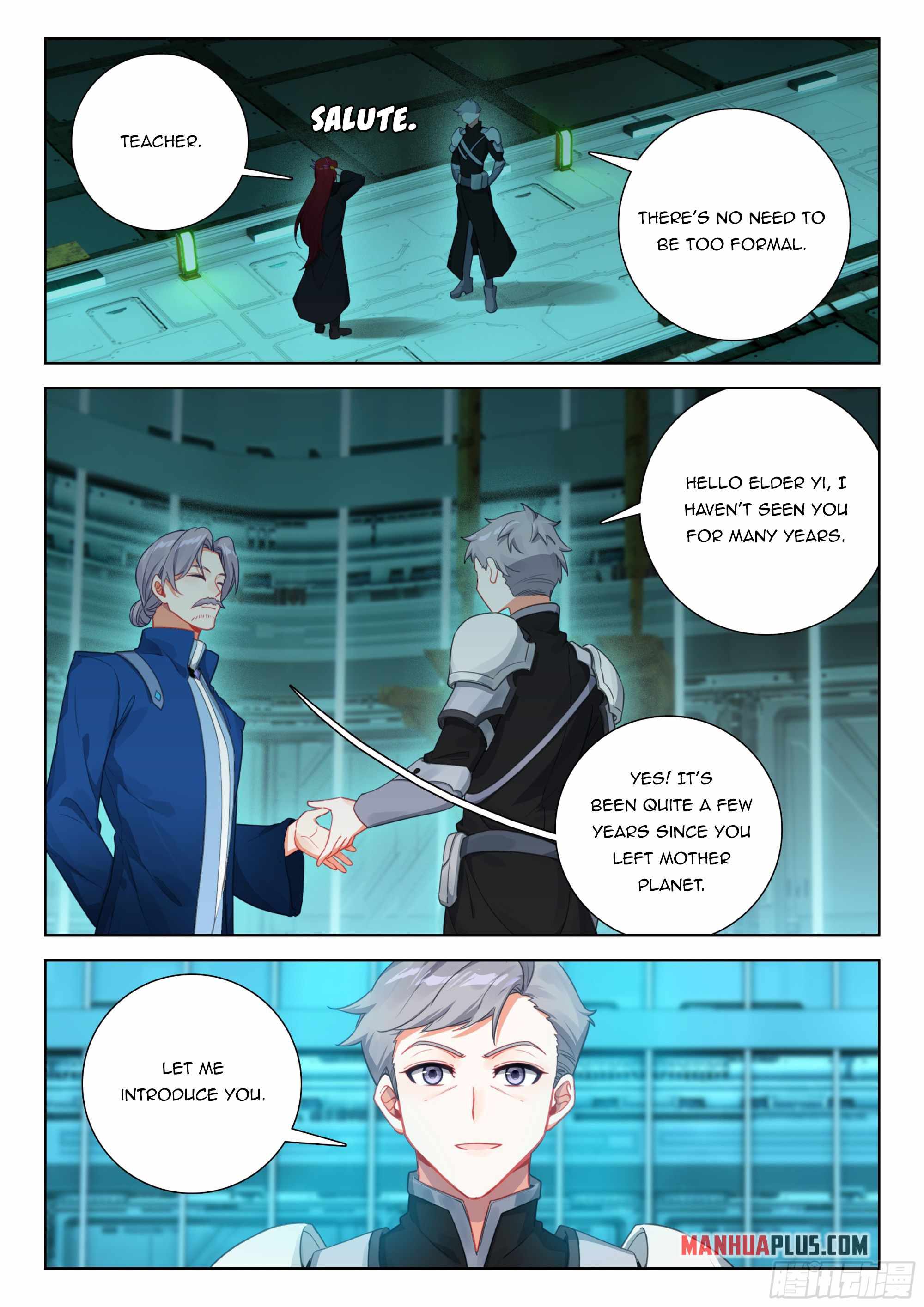 Soul Land 4 โ The Ultimate Combat Chapter 396 - Page 1 in English