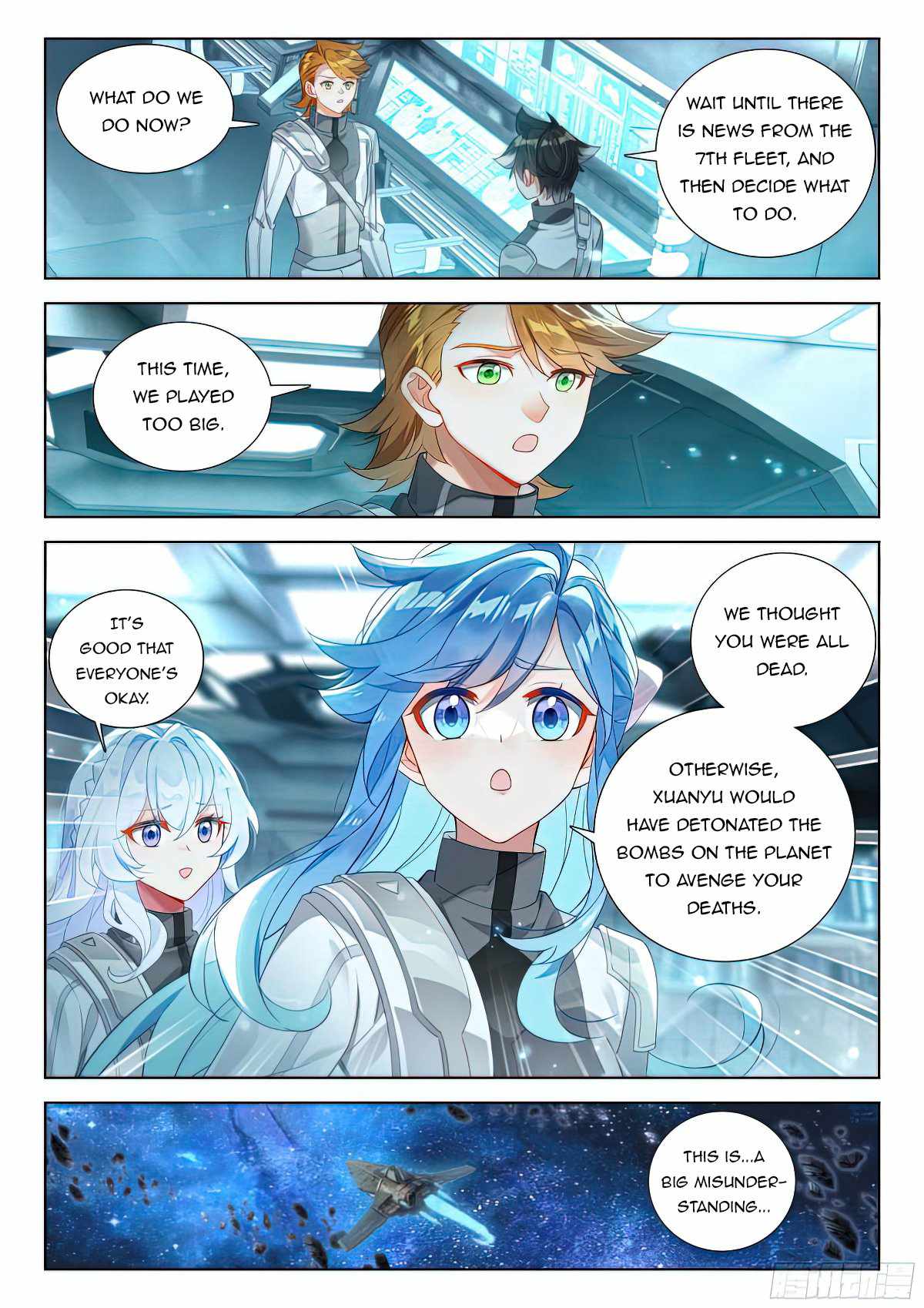 Soul Land 4 โ The Ultimate Combat Chapter 412.5 - Page 1 in English