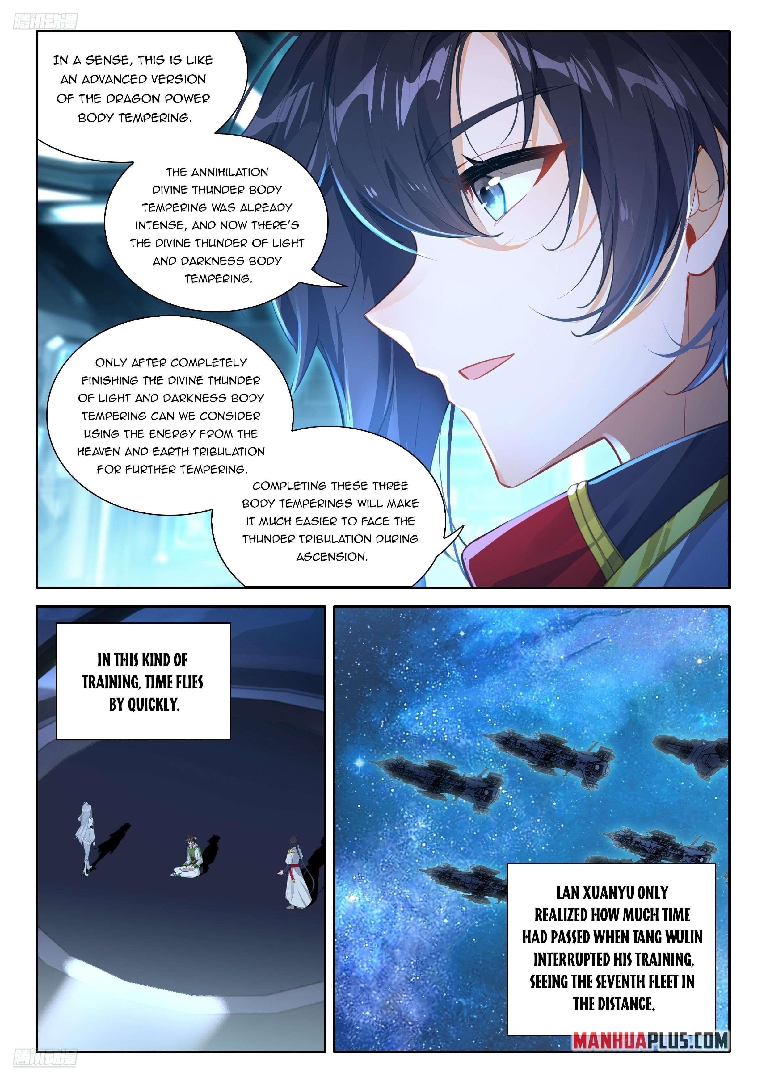 Soul Land 4 โ The Ultimate Combat Chapter 540 - Page 1 in English