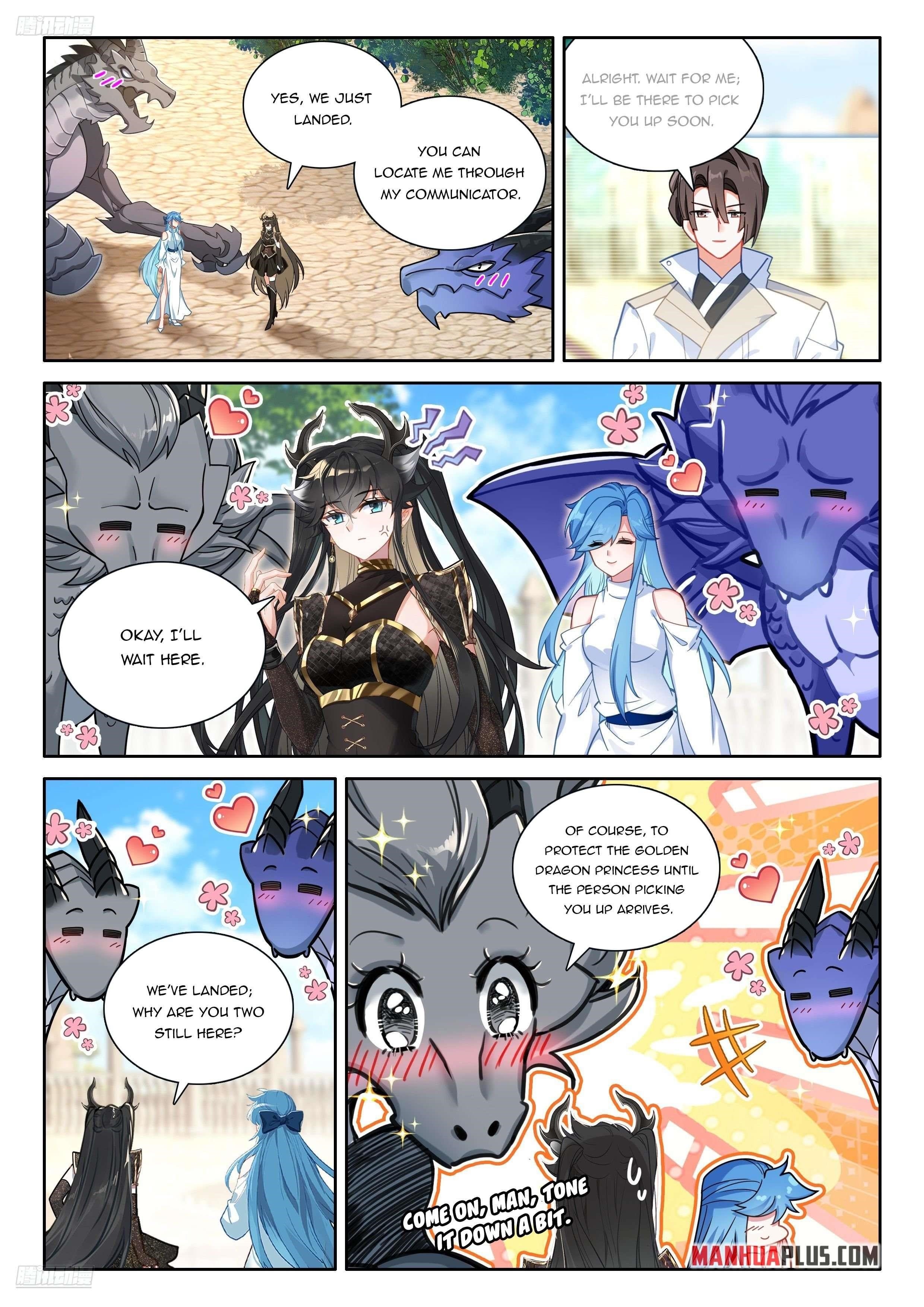 Soul Land 4 โ The Ultimate Combat Chapter 544 - Page 1 in English