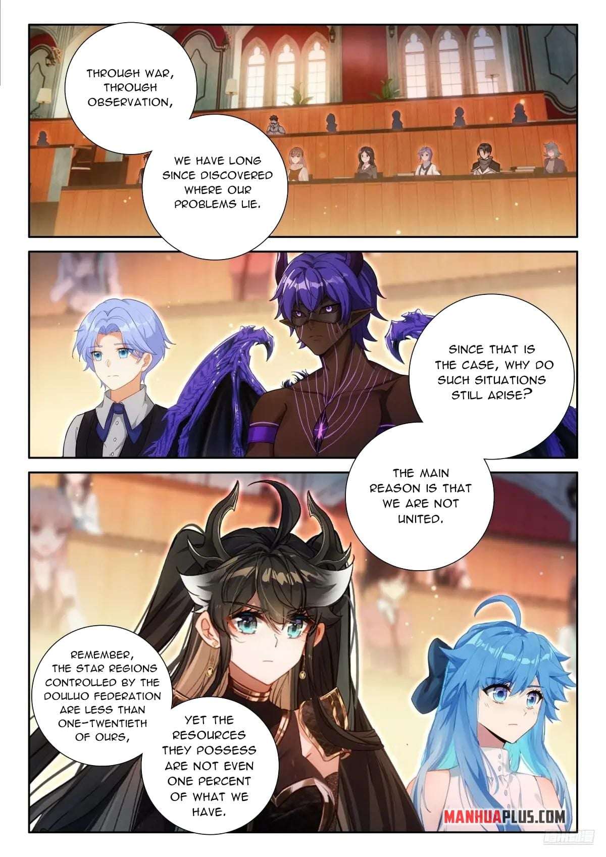 Soul Land 4 โ The Ultimate Combat Chapter 595.5 - Page 1 in English