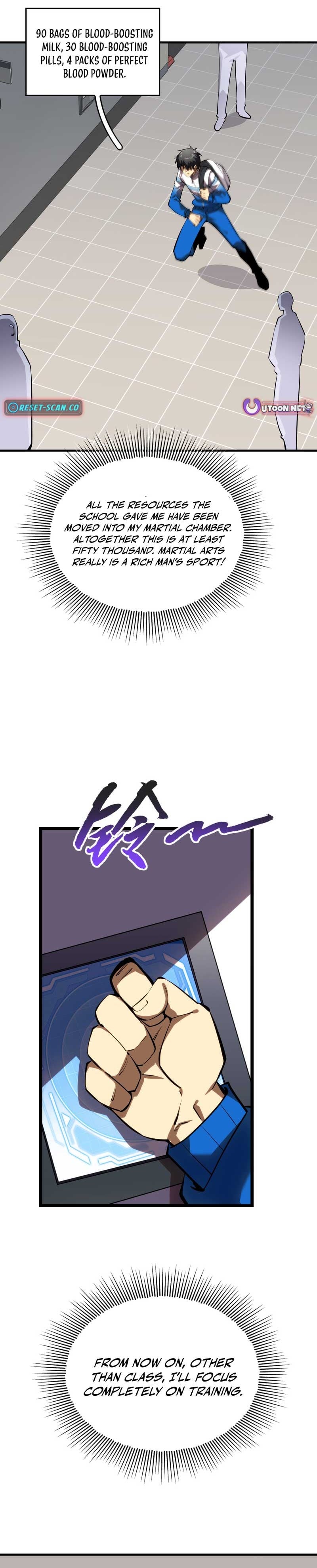 High Martial Arts: Genius Is Only the Threshold to Meeting Me! Chapter 9 - Page 3 in English