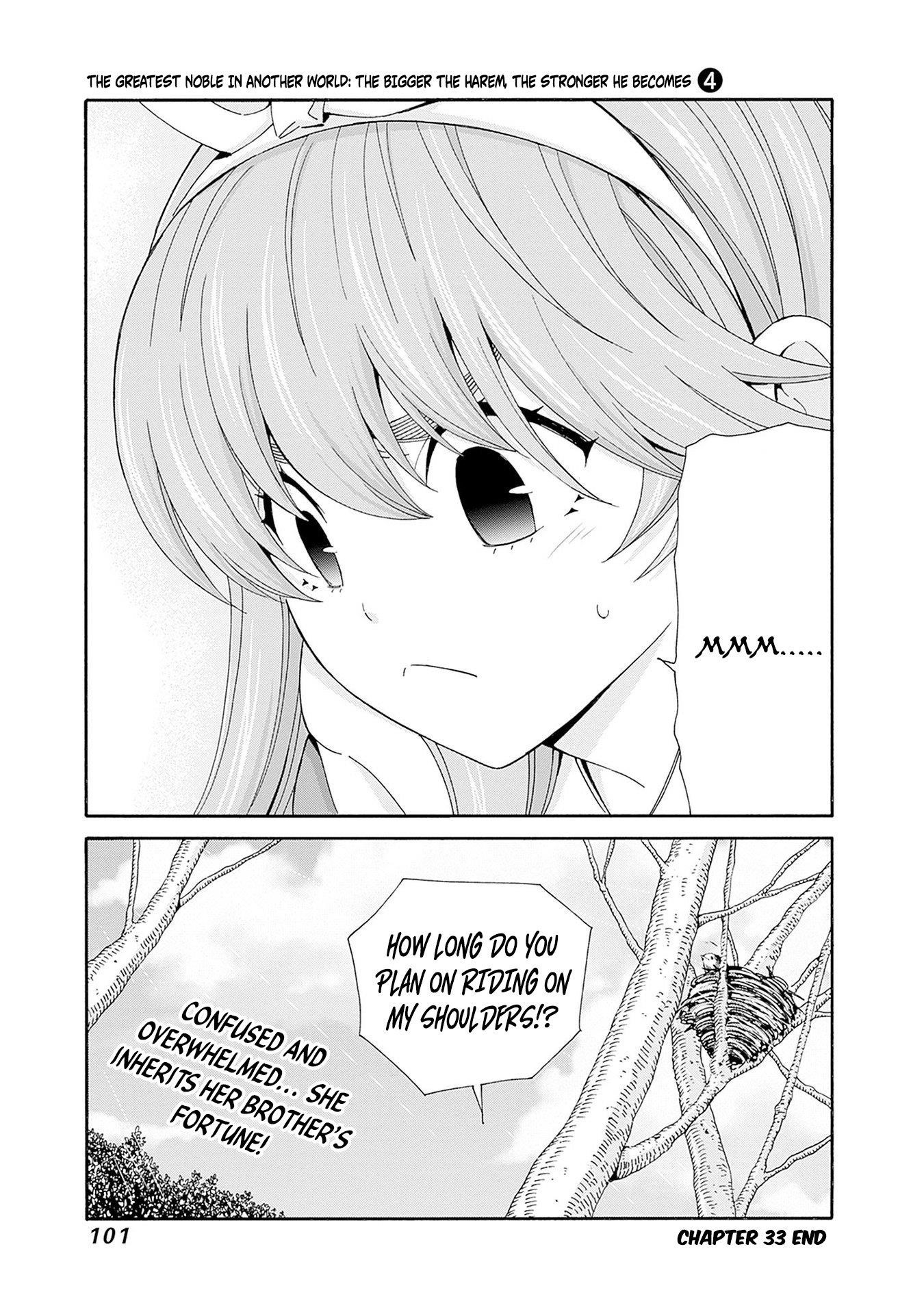 The Best Noble In Another World: The Bigger My Harem Gets, The Stronger I Become Chapter 33 - Page 20 in English
