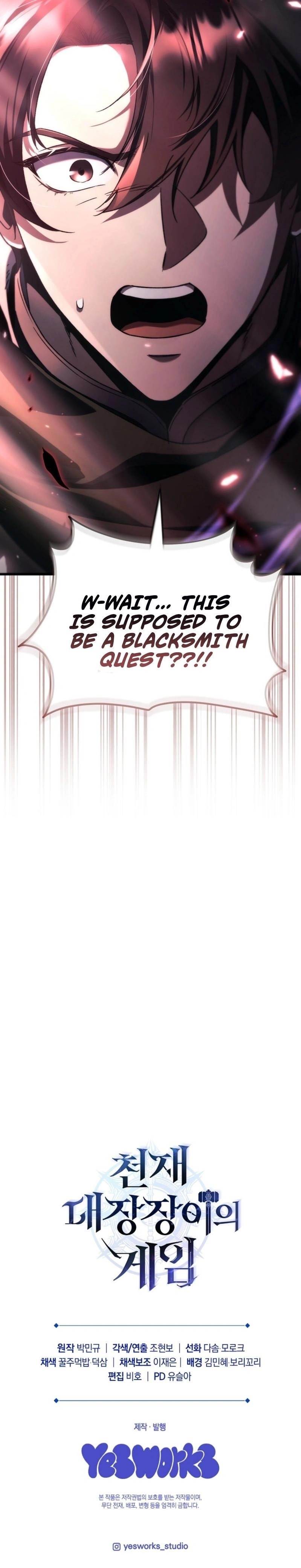 Genius Blacksmith's Game Chapter 7 - Page 26 in English