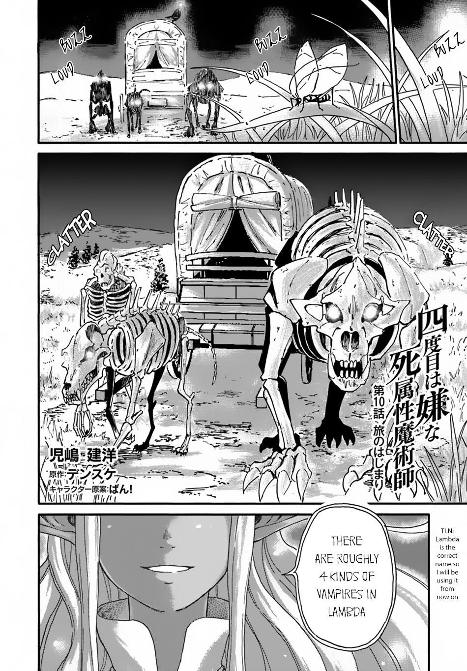 The Death Mage Who Doesn't Want A Fourth Time Chapter 10 - Page 4 in English
