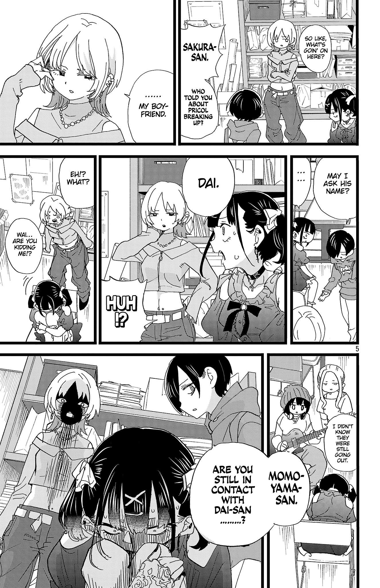 The Dangers in My Heart Chapter 165 - Page 6 in English