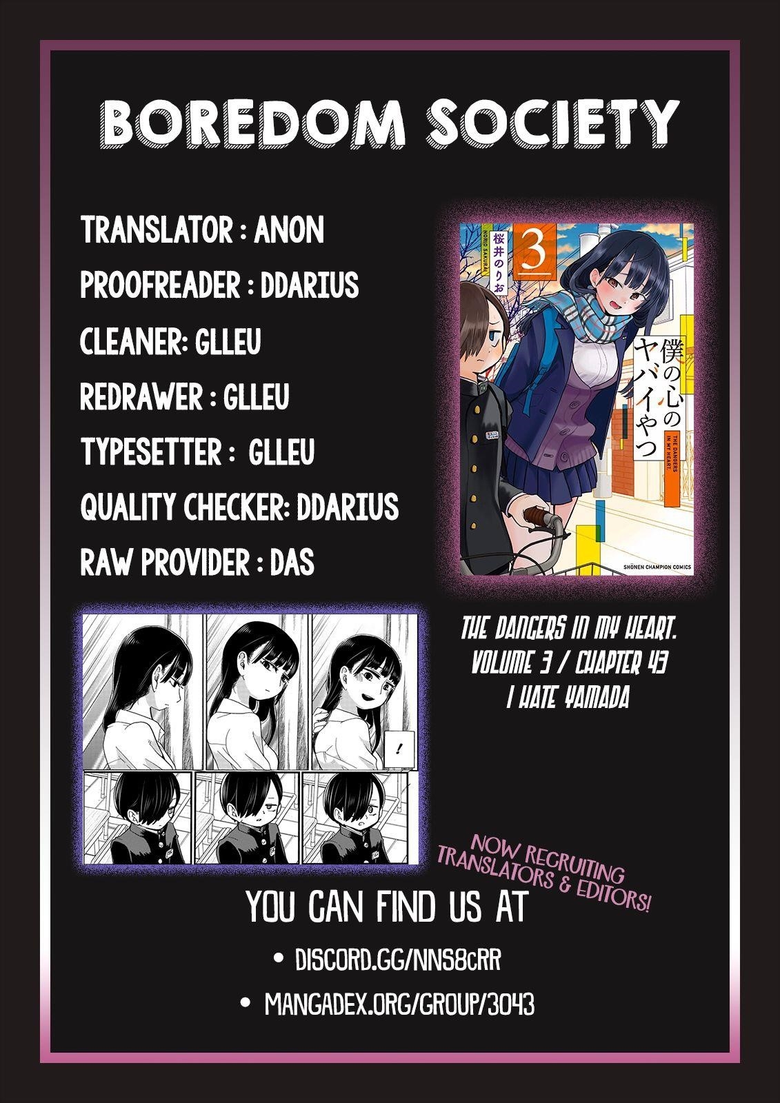 The Dangers in My Heart Chapter 43 - Page 16 in English